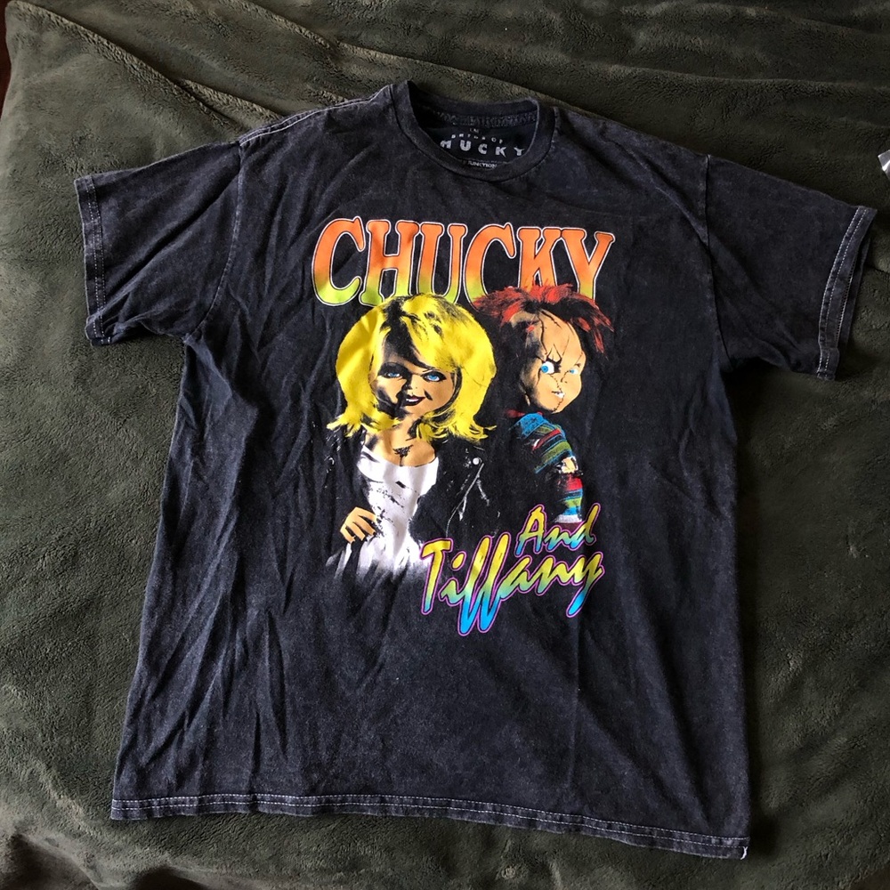 Chucky and Tiffany Graphic Tee